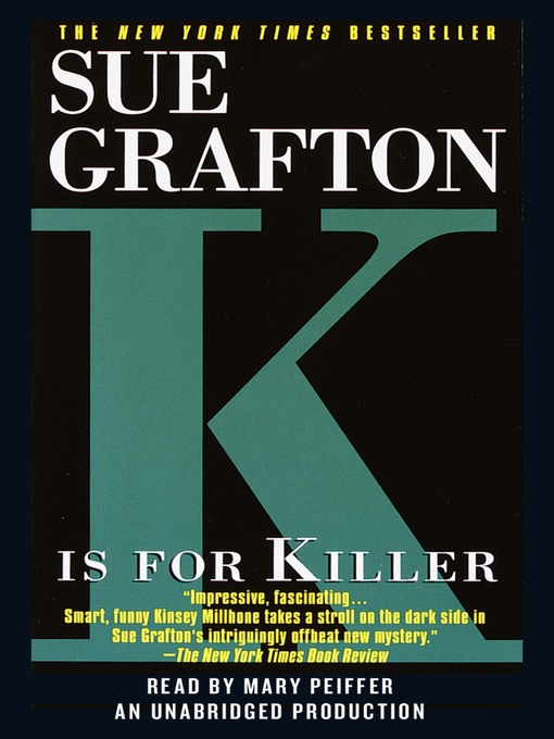 Détails du titre pour K is for Killer par Sue Grafton - Liste d'attente